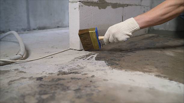 Crawl space vapor barrier installation in Lorton, VA